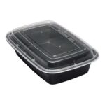 Black Microwave Large Containers - Image 2